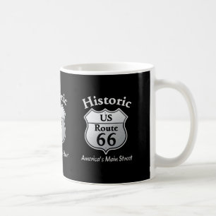 Historique US ROUTE 66 tasse de café