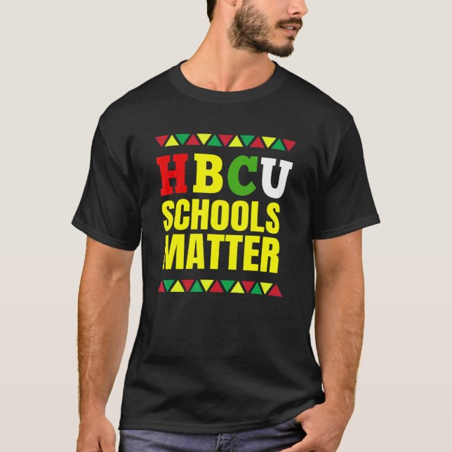 Historisch Black Uni University Student Hbcu T-Shirt (Vorderseite)