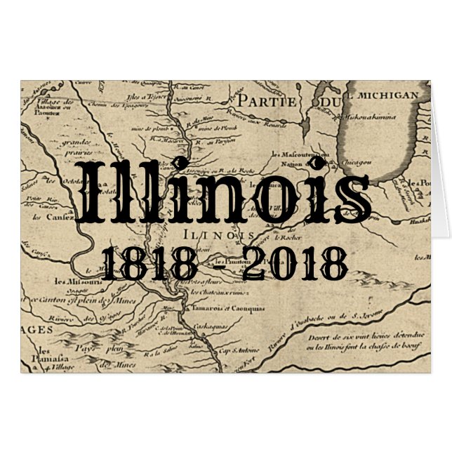 Historisch Illinois Bicentennial (Vorderseite (Horizontal))