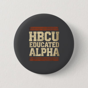 Historisch schwarze Hochschule Alpha Absolvent Button