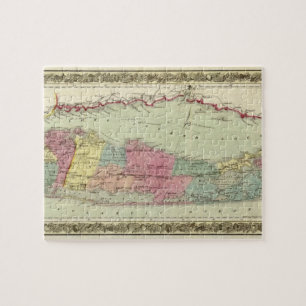Historische 1855-1857 Reiseschild auf Long Island
