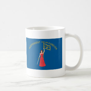 Historische Alabama-Flagge (1861-1861) Kaffeetasse