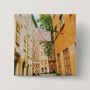 Historische Altstadt, Gamla Stan, Stockholm, Schwe Button