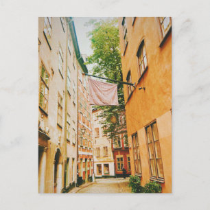 Historische Altstadt, Gamla Stan, Stockholm, Schwe Postkarte