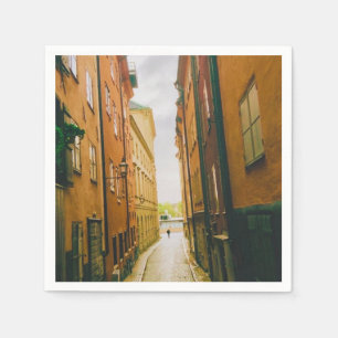 Historische Altstadt, Gamla Stan, Stockholm, Schwe Serviette