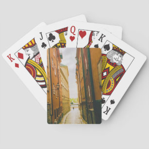 Historische Altstadt, Gamla Stan, Stockholm, Schwe Spielkarten