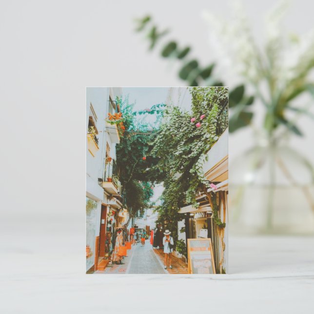 Historische Altstadt Marbella Postkarte (Stehend Vorderseite)