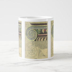 Historische Architektur; Kapitellvolute von Vignol Jumbo-Tasse