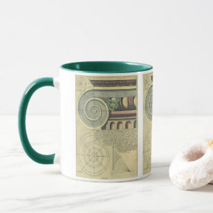 Historische Architektur; Kapitellvolute von Vignol Tasse
