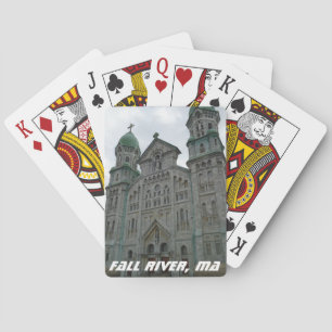 Historische Architektur von Fall River, Massachuse Spielkarten