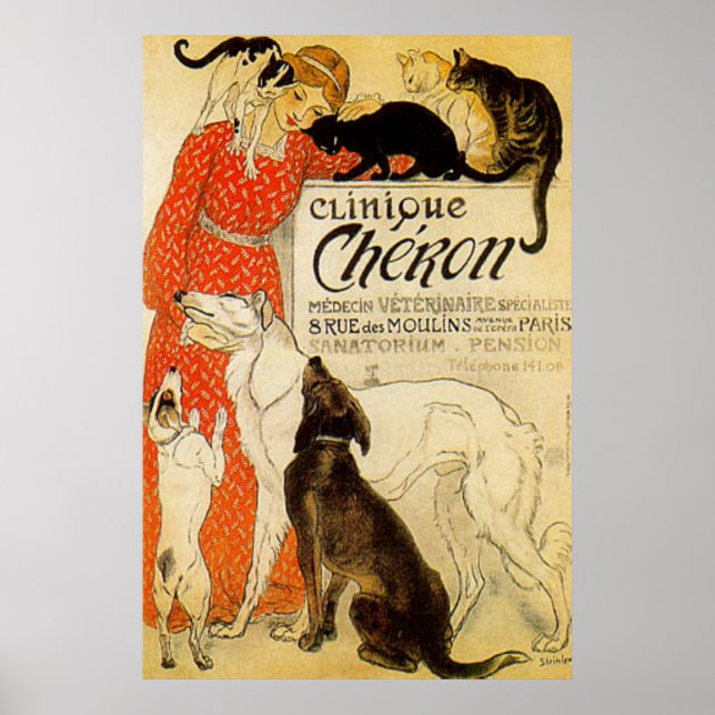 Historische Art Posters & Canvasses - veternarisch Poster (Vorne)