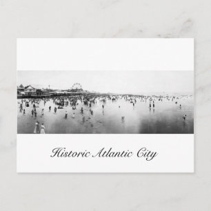 Historische Atlantikstadt Postkarte
