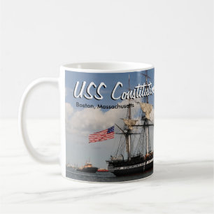 Historische Boston USS Constitution Kaffeetasse