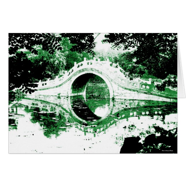 Historische Bridge Card (Vorderseite (Horizontal))