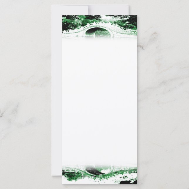 Historische Bridge Rack Card (Vorderseite)