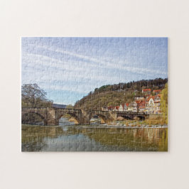 Historische Brücke, Hannoversch-Münden, Deutschlan