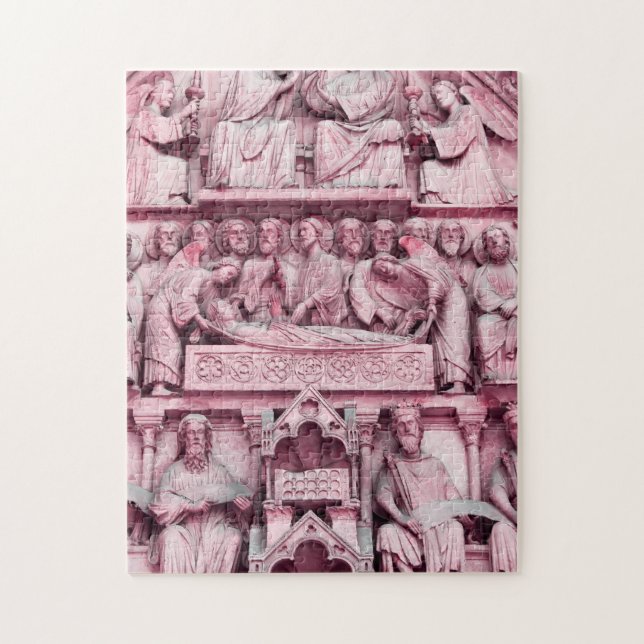 Historische, Christliche Skulpturen Notre Dame Par (Vertikal)