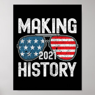 Historische Einweihung 2021 Biden Harris Sung Poster