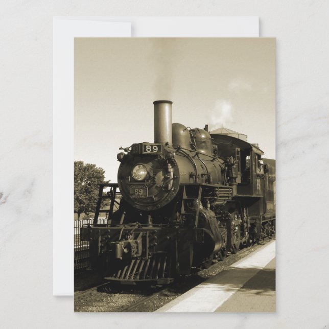 Historische Eisenbahn (Vorderseite)