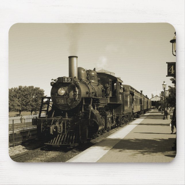 Historische Eisenbahn Mousepad (Vorne)