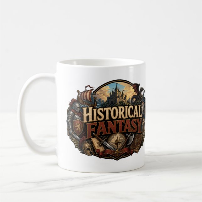 Historische Fantasy Kaffeetasse (Links)