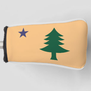Historische Flagge Maine (1901-1909) Golf Headcover