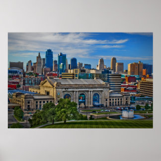 Historische Gewerkschaft Station - Kansas City Can Poster