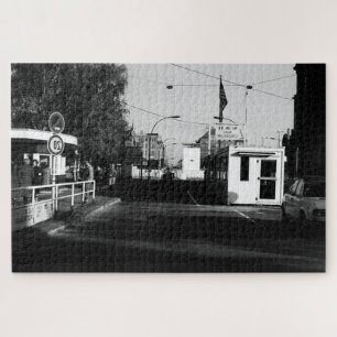 Historische Grenzposten Ost-West-Berlin Deutschlan