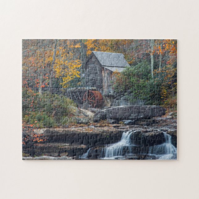 Historische Gristmühle auf Glade Creek (Horizontal)