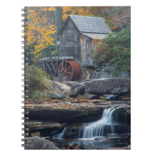 Historische Gristmühle auf Glade Creek Notizblock