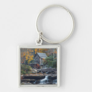 Historische Gristmühle auf Glade Creek Schlüsselanhänger