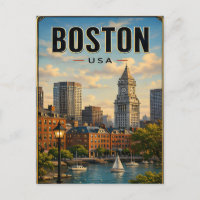 Historische Hafenlandschaft Boston Massachusetts