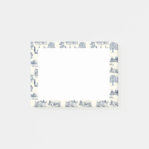 Historische Häuser Toile Post-it Klebezettel