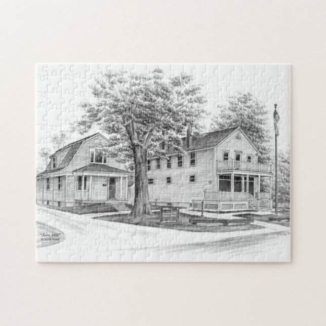 Historische Jaite Mill in Ohio (CVNP) (Horizontal)