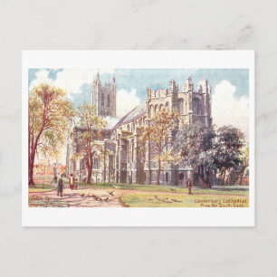 Historische Kathedrale von Canterbury Postkarte