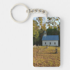 Historische Kirche und Friedhof Schlüsselanhänger
