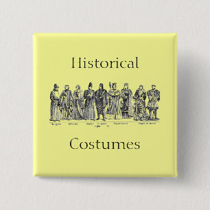 Historische Kostüme Button