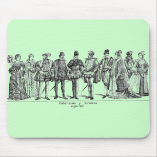 Historische Kostüme-Mauspad Mousepad