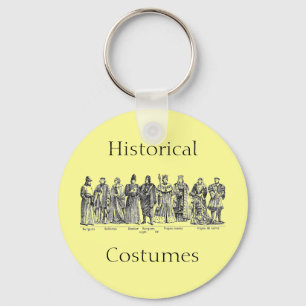 Historische Kostüme Schlüsselanhänger
