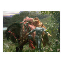 Historische Kunst "La Belle Dame Sans Merci"