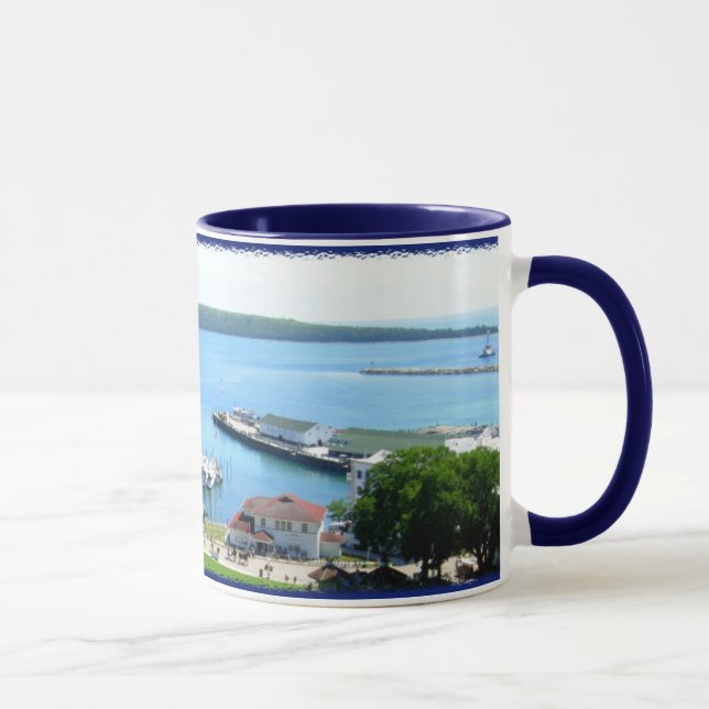 Historische Mackinac Insel Tasse (Rechts)