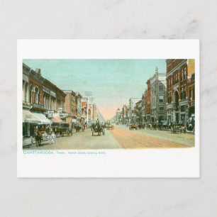 Historische Market Street, Chattanooga, Tennessee Postkarte