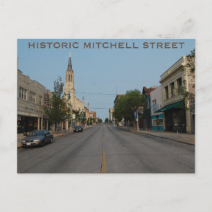 HISTORISCHE MITCHELL STREET Postkarte