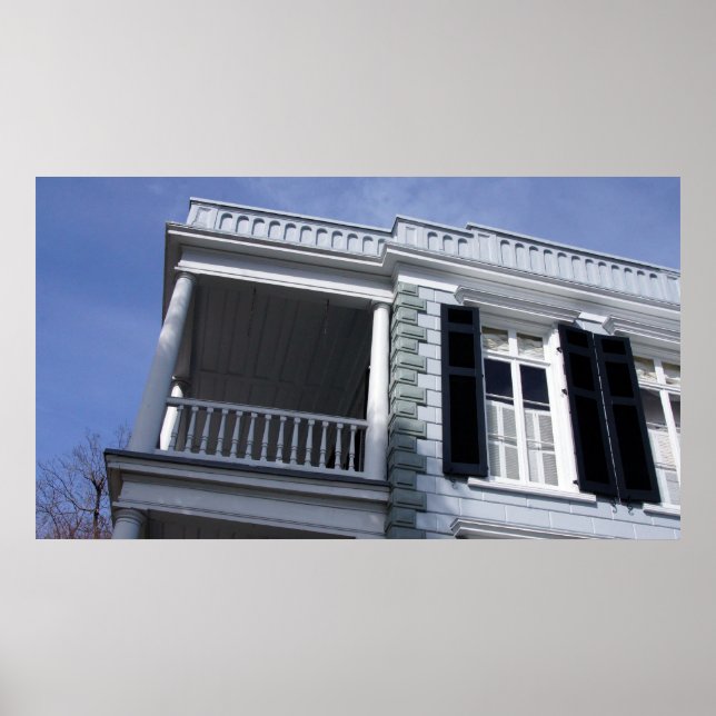 Historische Perspektive Charleston, SC Poster (Vorne)