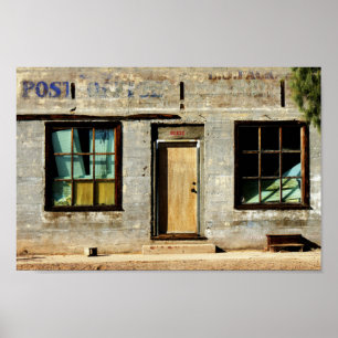 Historische Post in Kelso Kalifornien Poster