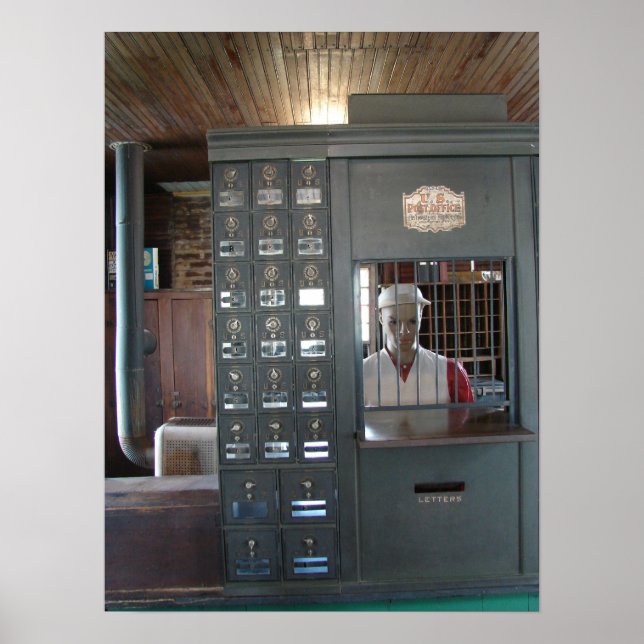 Historische Post Poster (Vorne)
