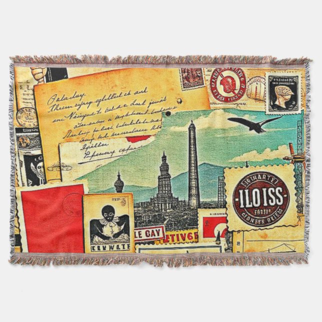 Historische Postreise Decke (Vorderseite)