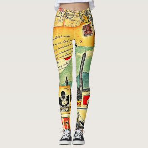 Historische Postreise Leggings