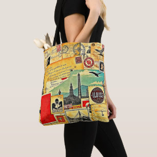 Historische Postreise Tasche