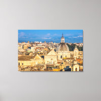 Historische römische Skyline Kuppeln und Türme Ita